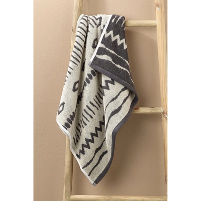 Homelife Хавлиена кърпа Homelife Tanza Tribal Towel - Monochrome