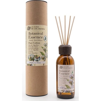 La Casa de los Aromas Botanical Essence vonné tyčinky Fresh Cotton 140 ml