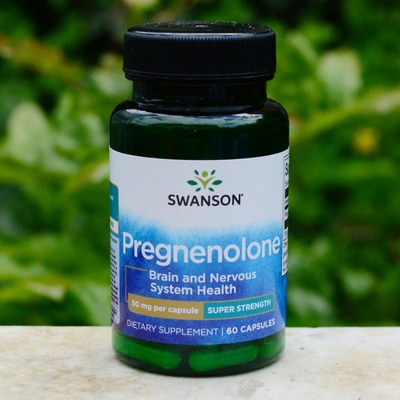 Swanson Pregnenolone 50 mg 60 kapslí