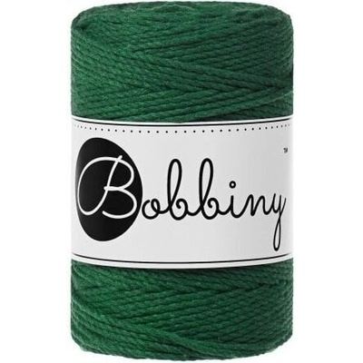 Bobbiny 3PLY Macramé Rope 1, 5 mm 100 m Pine Green юта (TD-E027)