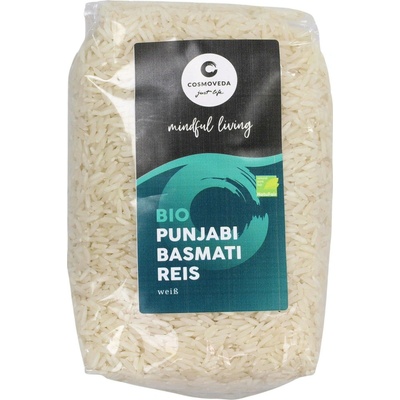 Cosmoveda Bio bílá rýže Punjabi Basmati 0,5 kg