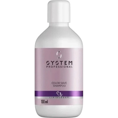System Professional šampón pre farbené vlasy Color Save 100 ml