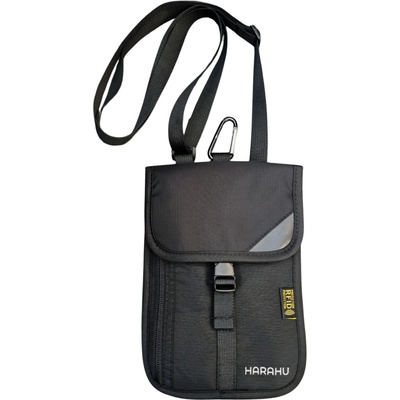 Harahu Crossbody Taška s RFID Iconic Čierna