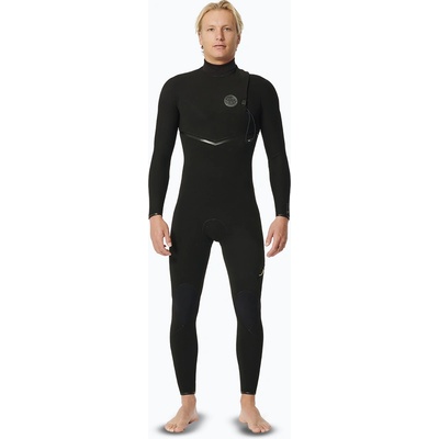 Pánsky Rip Curl Dawn Patrol 4/3 mm Chest Zip black