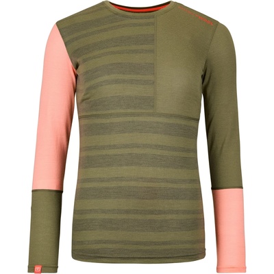Ortovox Дамско мериносово термобельо Ortovox Women's 185 Rock'N'Wool Long Sleeve Merino base layer - Wild Herbs (115-1518-0714)
