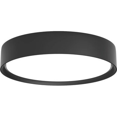 Louis Poulsen Плафон Slim Round Semi Recessed LED 3000K с дифузер опал Управление за осветление Dali 25 см черен (5742584261)