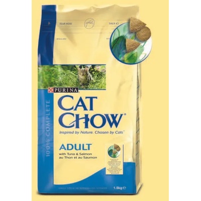 Cat Chow Adult tuna & salmon 1,5 kg