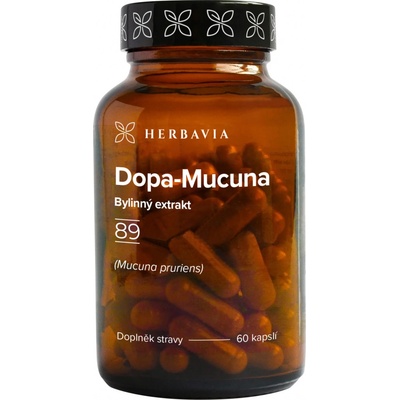 DOPA MUCUNA extrakt 60 kapsúl / Herbavia.sk