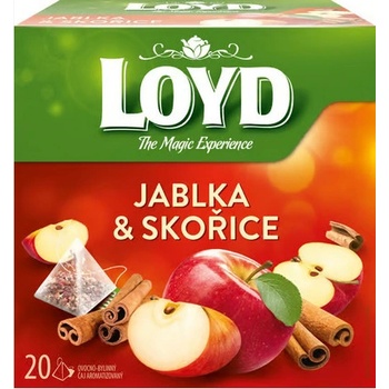 Loyd pyramida Jablka & Skořice 20 x 2,25 g
