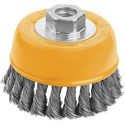 TOLSEN Kefa hrnčeková vrkočová 75 mm – M14 77611
