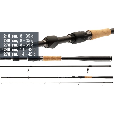 Daiwa CALDIA SENSOR JIG SPIN 2,4 m 8-35 g 2 díly