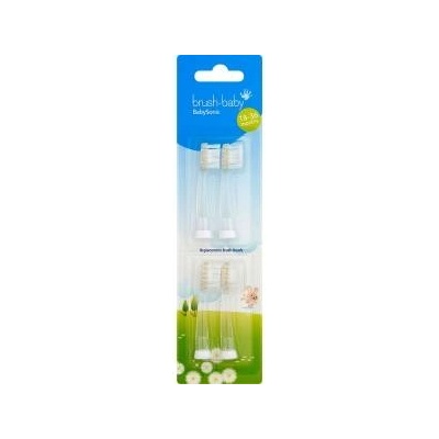 Brush-Baby tip for sonic toothbrush BabySonic 4pcs