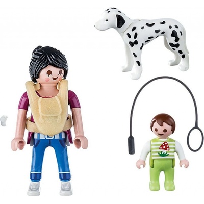 Playmobil 70154 Maminka s miminkem a pejskem