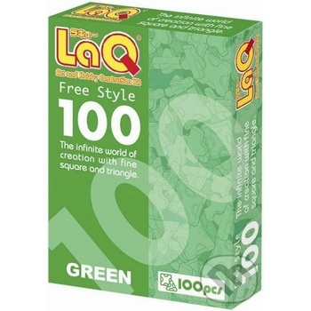 LaQ Free Style 100 Zelená
