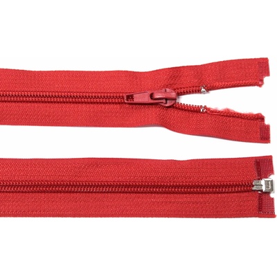 Spirálový zip no.5 rozepínací 50cm - více barev color: 548 červená