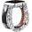 Mybandz 13459 APPLE ЧАСОВНИК КРАСИВ, КОЖЕН ЧАСОВНИК-ЧЕРЕН-ДОЛНИ /40/41 И 42 MM (13459)