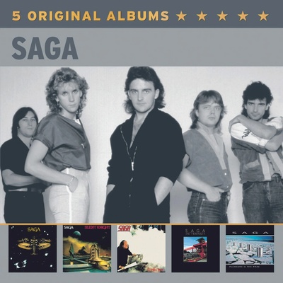 SAGA - 5 Original Albums - Saga CD