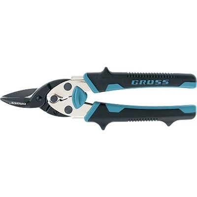 GROSS Ножица за метал Piranha, MINI, 190 mm, право рязане, GROSS 78357