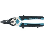 GROSS Ножица за метал Piranha, MINI, 190 mm, право рязане, GROSS 78357