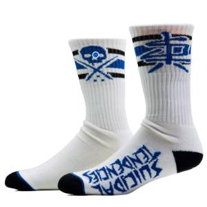 Sullen x suicidal tendencies чорапи sullen x suicidal tendencies - cyco - бели - sca8437_wh