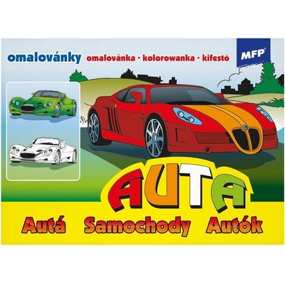 Omalovánky A5 Auta MFP MFP paper