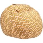 Pufrelax Барбарон 600л. King Size, Zippity Orange, Перящ се калъф, Пълнеж с микс от мемори пяна и дунапрен, Гама Premium