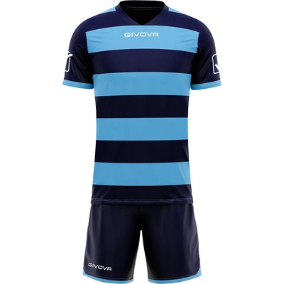 Givova Къси панталони Givova Rugby Kit Jersey with Shorts navy/light blue