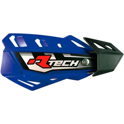 RACETECH (RTECH) kryty páček FLX CROSS/ENDURO barva světle modrá (se 2 typy držáků na řídítka a rukojeti) (R-KITPMFLBL00)