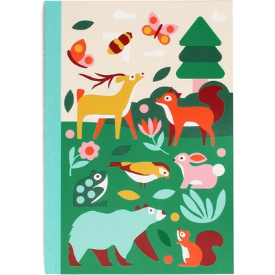 Rex London Тетрадка 60 стр. A5 Woodland - Rex London (30454)
