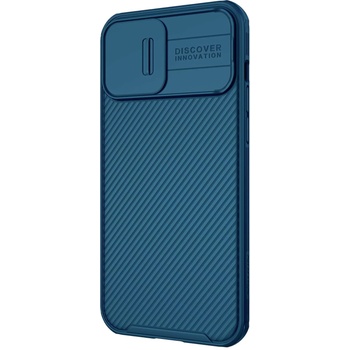 Nillkin CamShield Pro Magnetic Hard Case - хибриден удароустойчив кейс за iPhone 13 Pro Max (син)