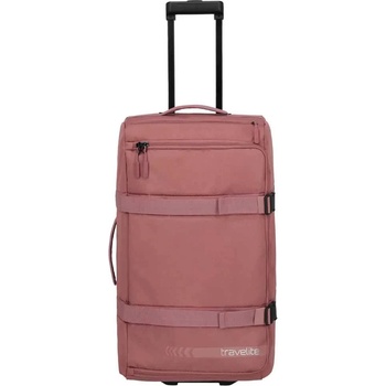 TRAVELITE Сак Travelite Kick off L 65L Wheeled Duffle bag - Pink (Rosé)