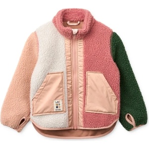 LIEWOOD Детско поларено яке LIEWOOD Kid's Noam Pile Jacket Fleece jacket - Dusty Rose Multi Mix - размер 92 (EU) (703-6689-0113)