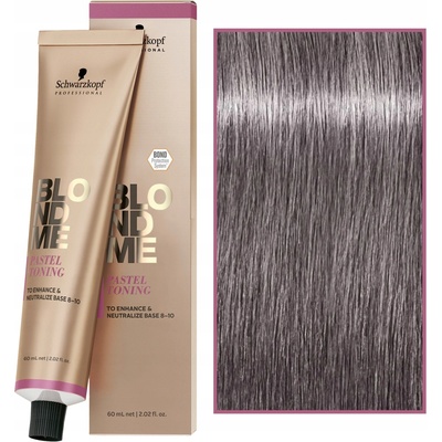 Schwarzkopf Blondme Color tónovací krém Steel Blue (Blonde Toning) 60 ml