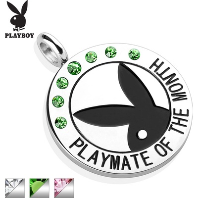 Přívěsek Playboy z chirurgické oceli PBSP-001