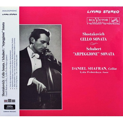 Daniel Shafran - Shostakovich: Cello Sonata/ Schubert: Arpeggione Sonata (200g) (753088255311)