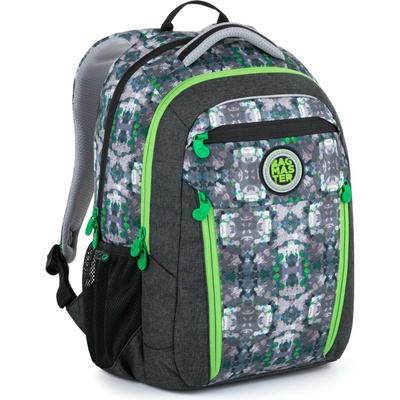Bagmaster batoh pre chlapcov zelená