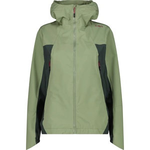 CMP Дамско водоустойчиво яке CMP Women's Jacket Fix Hood 36Z0526 Waterproof jacket - Green Tea - размер 34 (EU) (102-5400-0311)