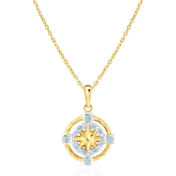 SAVICKI Колие savicki: злато. диаманти