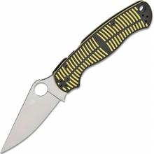 Spyderco Paramilitary 2 Salt CPM-MagnaCut Satin Yellow/Black G10 Handles C81GBKYLMCP2