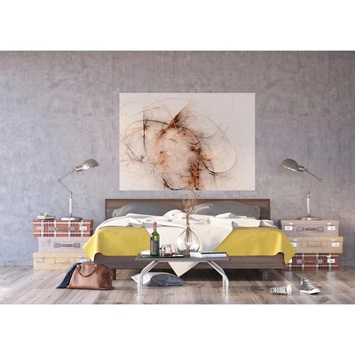 AG Design FTNM-2688 vliesová fototapeta Brown Abstract, rozměry 155 x 110 cm