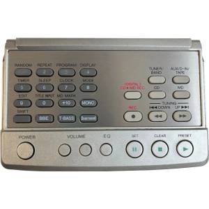 GENERAL AIWA XR-MD201 - съвместимо дистанционно управление на марката General (XR-MD201) Дистанционно