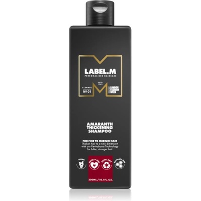 label.m Amaranth zhusťujúci šampón pre jemné vlasy 300 ml