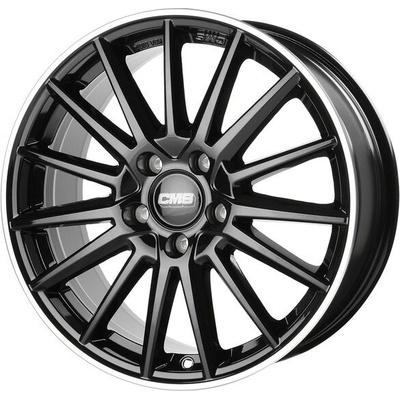 CMS C23 8x19 5x112 ET45 diamond black rim