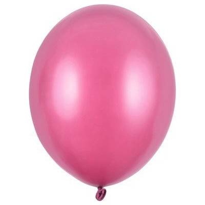 Party Deco Латексови Балони Металик, Наситено Червено 12см (sb5m-006)