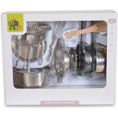 Moni Toys Детски метални прибори за игра 12части Lux E5 (111650)