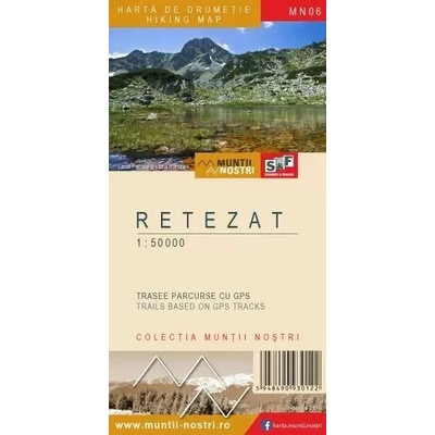 mapa Retezat 1:50 t.