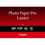 Canon Photo Paper Luster LU-101 6211B026, 16.54x23.39", A2, 25 бр. , гланц, бял, фотохартия (6211B026)