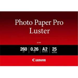 Canon Photo Paper Luster LU-101 6211B026, 16.54x23.39", A2, 25 бр. , гланц, бял, фотохартия (6211B026)