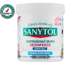Sanytol dezinfekce odstraňovač skvrn zářivě bílá 450 g
