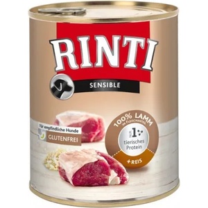 RINTI Sensible Adult - консерва за кучета с агне и ориз - 800 гр - Германия